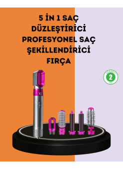 Çok Fonksiyonlu Saç Kurutma Ve Şekillendirme Makinesi 5 Başlık