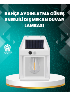 Çok Modlu Güneş Enerjili Bahçe Ve Balkon Lambası