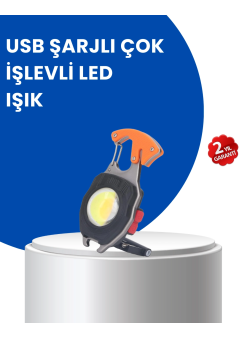 Çok Modlu Led Işıklı Pratik Anahtarlık