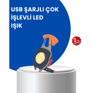 Çok Modlu Led Işıklı Pratik Anahtarlık