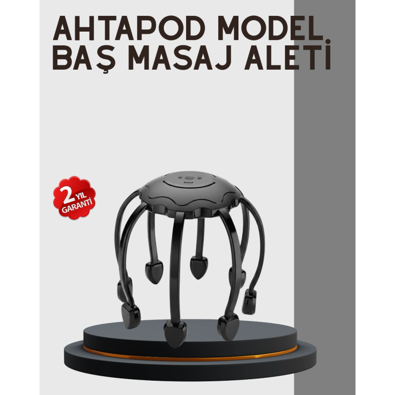 Çok Noktalı Elektrikli Kafa Masaj Cihazı 3 Modlu Rahatlatıcı Masaj Çok Noktalı Elektrikli Kafa Masaj Cihazı 3 Modlu Rahatlatıcı Masaj