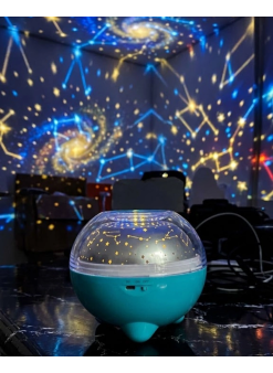 Çok Renkli Led Yıldız Projektör Gece Lambası Bluetooth Müzik Çalar Ve Kumandalı Kontrol
