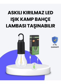 Çok Yönlü Asma Kancalı Kamp Işığı
