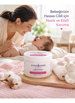 Bebek Pişik Giderici Bariyer Krem Onarıcı Yoğun Cilt Bakım Kremi Çinko Oksit Lanolin