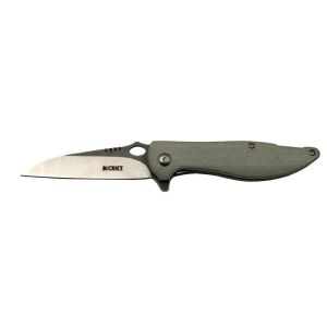 Crkt Lotus 1265 Gri Kamp / Outdoor Çakı 18cm - Yarı Otomatik, Kemerlikli, Kutulu