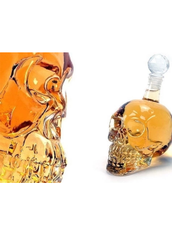 Crystal Head Kuru Kafa Cam Şişe 350 Ml