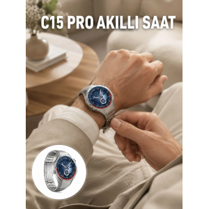 Dayanıklı Kordonlu Şarjlı Akıllı Saat Yeni Nesil