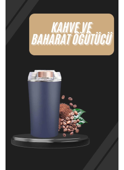 Dayanıklı Paslanmaz Çelik Kolay Kullanım Kahve Ve Baharat Öğütücü