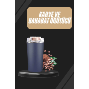 Dayanıklı Paslanmaz Çelik Kolay Kullanım Kahve Ve Baharat Öğütücü