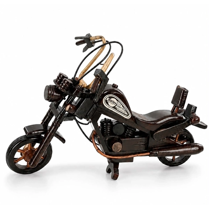 Dekoratif Ahşap Harley Motor Büyük Boy No:1142 Dekoratif Ahşap Harley Motor Büyük Boy No:1142