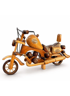 Dekoratif Ahşap Harley Motor No:1139