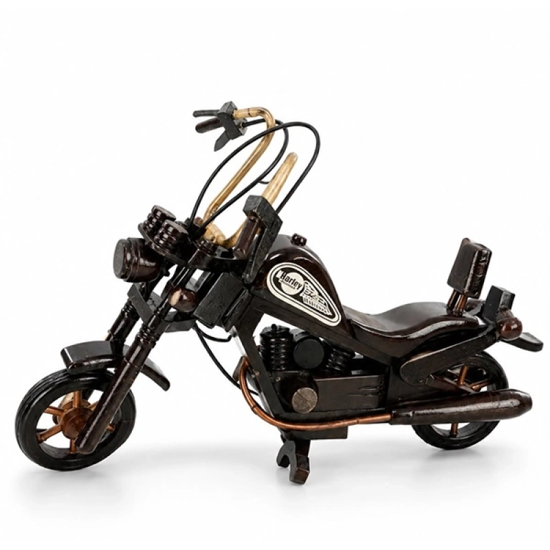 Dekoratif Ahşap Harley Motor Orta Boy No:1141 Dekoratif Ahşap Harley Motor Orta Boy No:1141