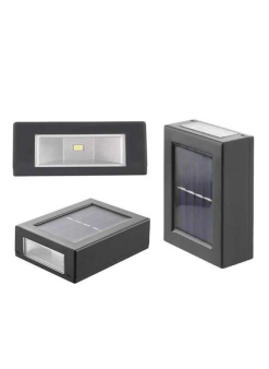 Dekoratif Duvar Lambası Solar Güneş Enerjili Bahçe Aydınlatması