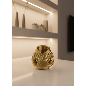 Dekoratif Gold Hoodie Kalemlik 10x10 Cm