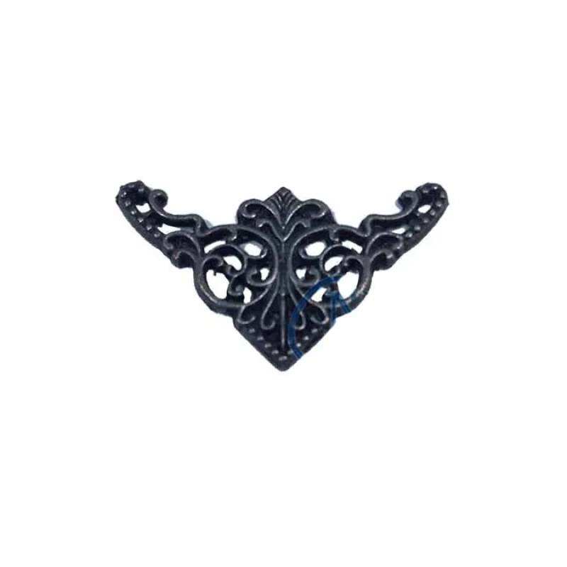 Dekoratif Köşe Süsü, Köşelik - Küçük, 19x34mm, Eskitme, 100 Adet Dekoratif Köşe Süsü, Köşelik - Küçük, 19x34mm, Eskitme, 100 Adet