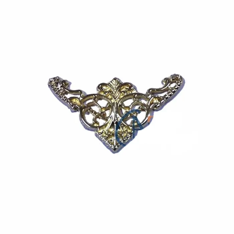 Dekoratif Köşe Süsü, Köşelik - Küçük, 19x34mm, Sarı, 100 Adet Dekoratif Köşe Süsü, Köşelik - Küçük, 19x34mm, Sarı, 100 Adet