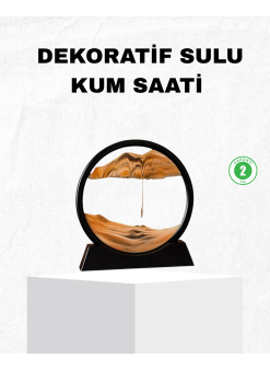 Dekoratif Kum Saati – Şık Masa Üstü Aksesuar, Dayanıklı Malzeme, Modern Ve Klasik Tasarım