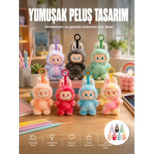 Dekoratif Labubu Peluş Figür Oyuncak Yeni Seri