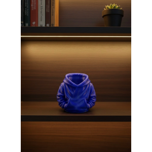 Dekoratif Lacivert Hoodie Kalemlik 10x10 Cm