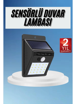 Dekoratif Lamba Güneş Enerjili Aydınlatma Dış Mekan Lambası