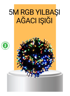 Dekoratif Led Çelenk Işık 8 Farklı Aydınlatma Modu