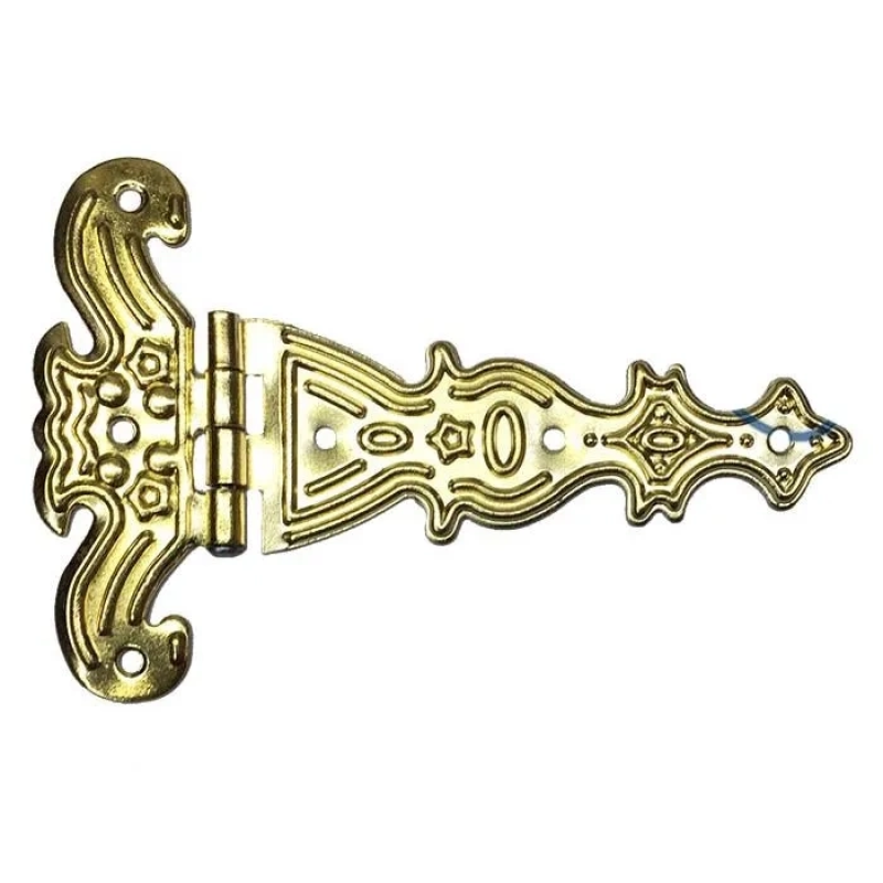 Dekoratif, Sac Tek Kuyruklu Menteşe - 69x102 Mm, Büyük, Sarı, 100 Adet Dekoratif, Sac Tek Kuyruklu Menteşe - 69x102 Mm, Büyük, Sarı, 100 Adet