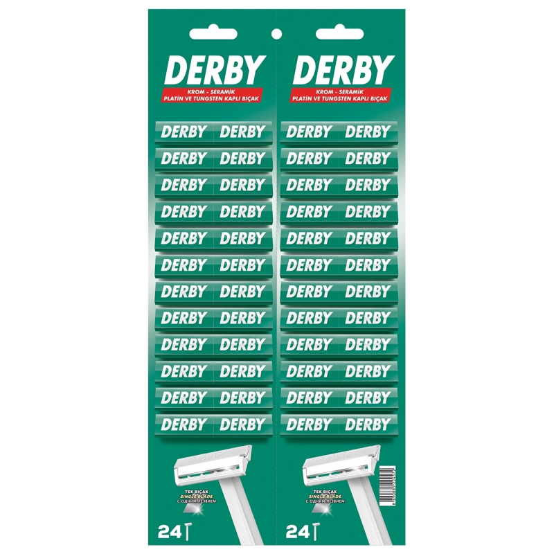 Derby Tek Bıçak Kartela 48'li Derby Tek Bıçak Kartela 48'li
