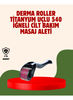 Dermaroller 1 Mm Akne İzleri Ve Çatlak Giderici Cilt Bakım Aleti
