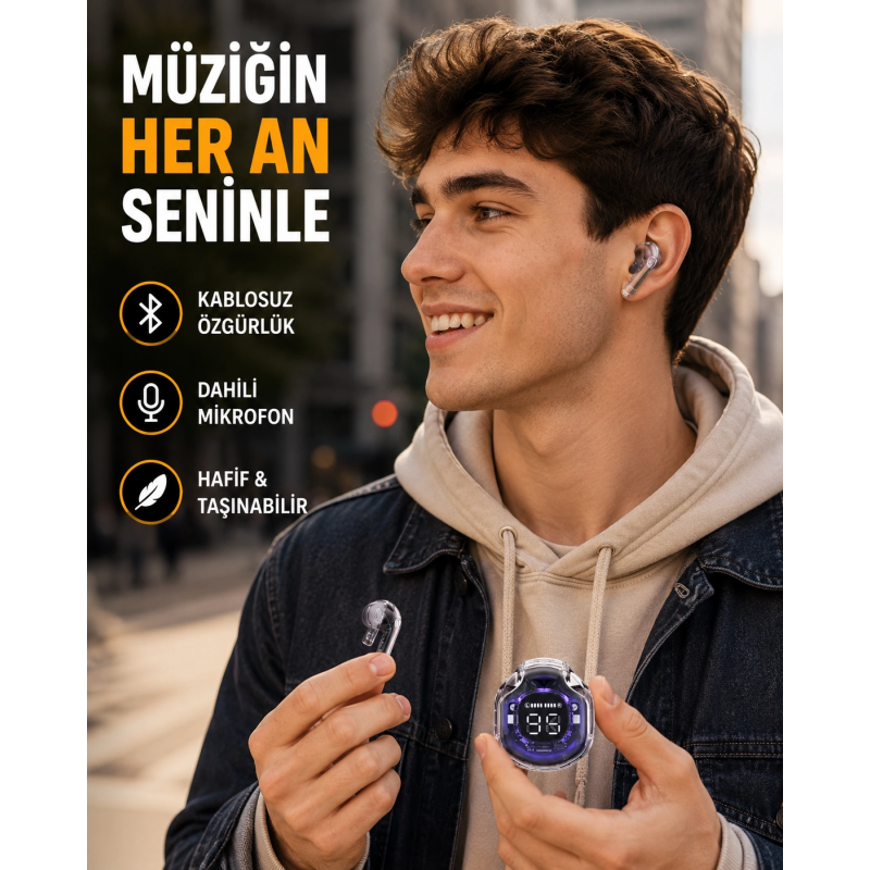 Detaylı Ses Deneyimi Ve Led Ekran Teknolojisi Detaylı Ses Deneyimi Ve Led Ekran Teknolojisi