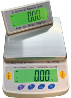 Diamond Dijital Göstergeli Çift Ekran Hassas Terazi Nvz-1978 (3 Kg-0.01)