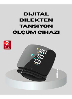 Dijital Bilek Tansiyon Aleti – Çift Kullanıcı Hafızalı, Aritmi Uyarılı Ve Otomatik Kapanmalı