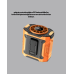 Dijital Ekranlı Turbo Mini Fan – 3 Kademeli Hız, Sessiz Çalışma Ve Type-c Şarj