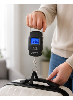 Dijital El Kantarı 50 Kg Hassas Lcd Ekranlı Bagaj Tartısı