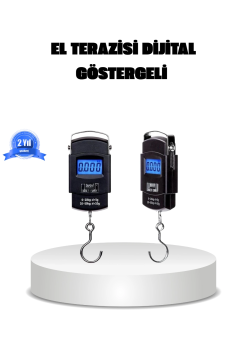 Dijital El Kantarı – 50 Kg Taşıma Kapasiteli, Taşınabilir Hassas Tartı