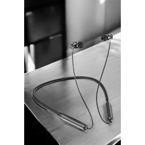 Dijital Göstergeli Kulak İçi Kablosuz Bluetooth Kulaklık Boyun Bantlı