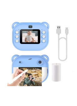 Dijital Video Kayıt Fotoğraf Çocuk Kamerası Anlık Termal Resim Kağıt Baskılı