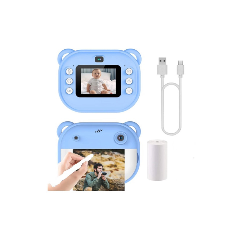 Dijital Video Kayıt Fotoğraf Çocuk Kamerası Anlık Termal Resim Kağıt Baskılı Dijital Video Kayıt Fotoğraf Çocuk Kamerası Anlık Termal Resim Kağıt Baskılı