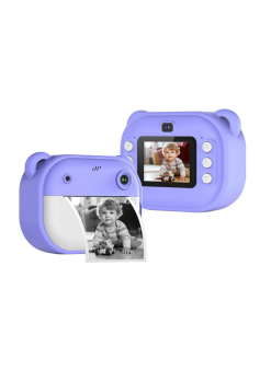 Dijital Video Kayıt Fotoğraf Çocuk Kamerası Anlık Termal Resim Kağıt Baskılı