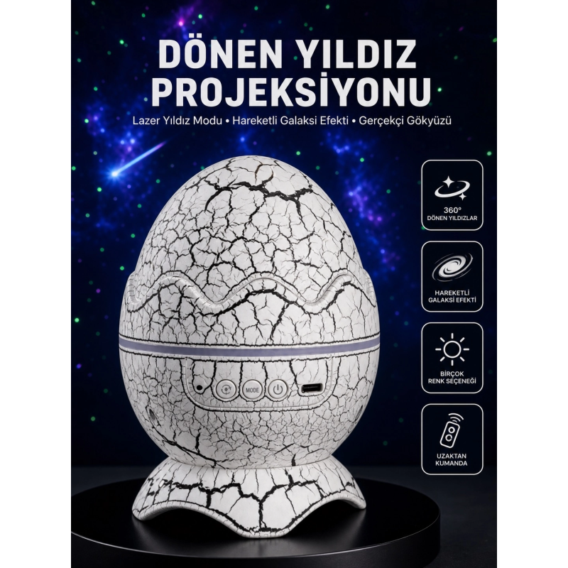 Dinazor Yumurta Gece Lambası Dinazor Yumurta Gece Lambası