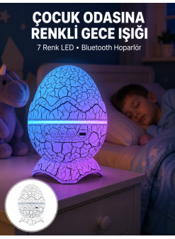 Dinazor Yumurta Gece Lambası Yeni Nesil