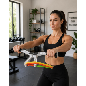Direnç Bantlı Kol Göğüs Omuz Egzersiz Aleti Evde Fitness Seti