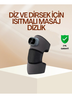 Diz Ve Dirsek İçin Isıtmalı Masaj Dizlik Aparatı