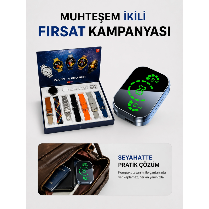 Dokunmatik Akıllı Saat Yeni Nesil Kulaklık Kampanyası Bluetooth Bağlantılı Anc Özelliği Dokunmatik Akıllı Saat Yeni Nesil Kulaklık Kampanyası Bluetooth Bağlantılı Anc Özelliği