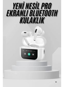 Dokunmatik Ekranlı Air Pro 2 Anc Kulaklık Kablosuz Çok Fonksiyonlu
