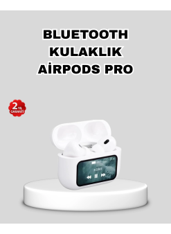 Dokunmatik Ekranlı Bluetooth Kulaklık – Anc, Suya Dayanıklı, Powerbank Kutulu
