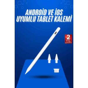 Dokunmatik Kalem Tablet Kalemi Çizim Stylus Kalem Yedek Uçlu