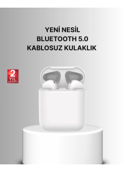 Dokunmatik Kontrollü 2. Nesil Bluetooth 5.0 Uzun Pil Ömürlü Kulaklık