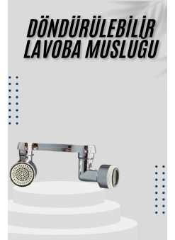 Dönebilen Musluk Başlığı Akrobat Mutfak Banyo Musluk Ucu Başlığı Oynar Başlıklı