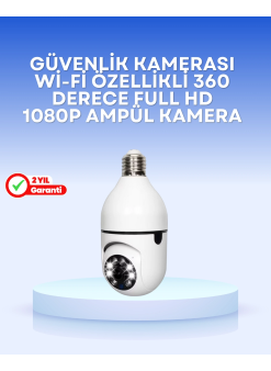 Duy Uyumlu Akıllı Güvenlik Kamerası – Basit Kurulum Ve Net Görüntü