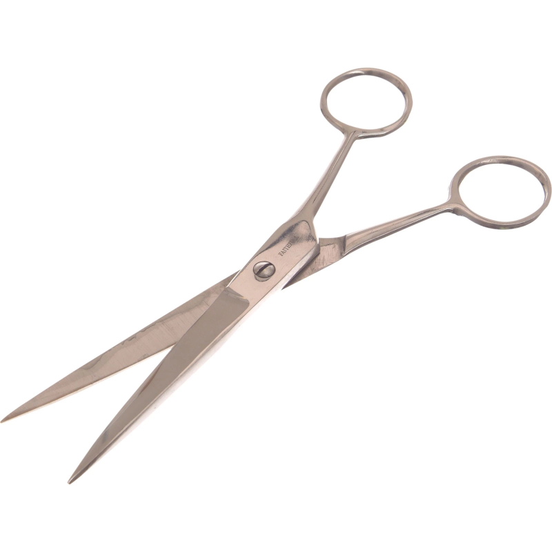 Düz Berber Saç Sakal Kesim Makası 12 Cm Düz Berber Saç Sakal Kesim Makası 12 Cm